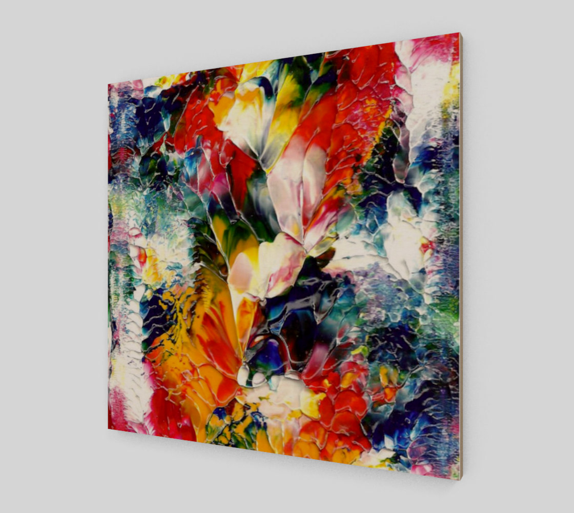 Floral Abstract Art Print preview #2