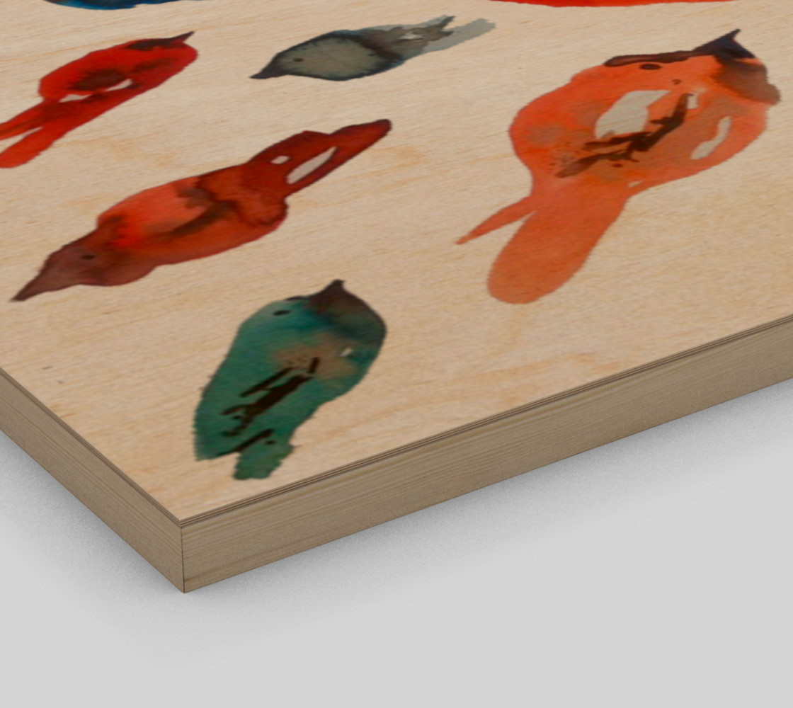 Wall art Little Fish Birds preview #3
