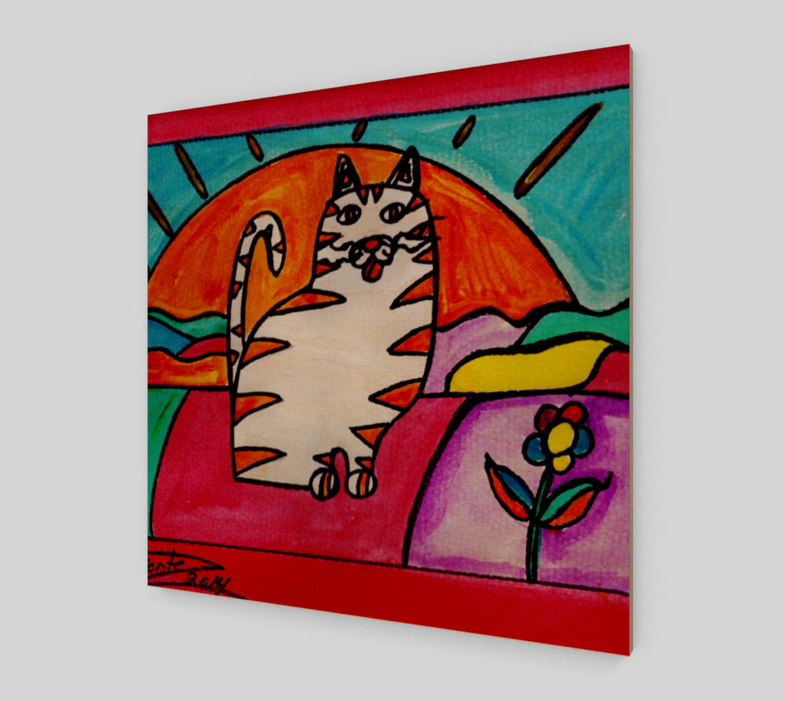 Cat in the Sunset preview #1