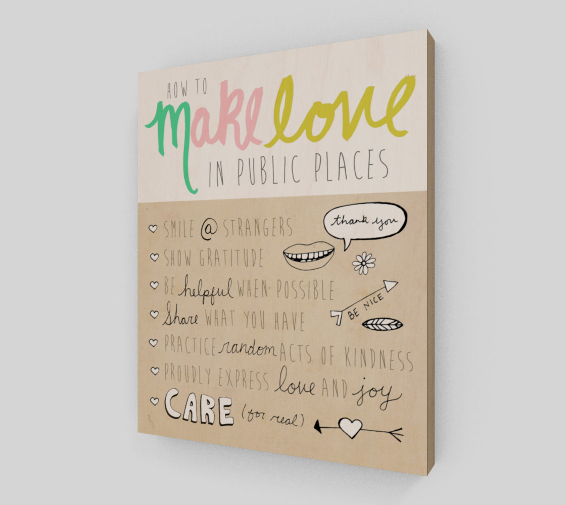 Make Love in Public 8x10 preview #2