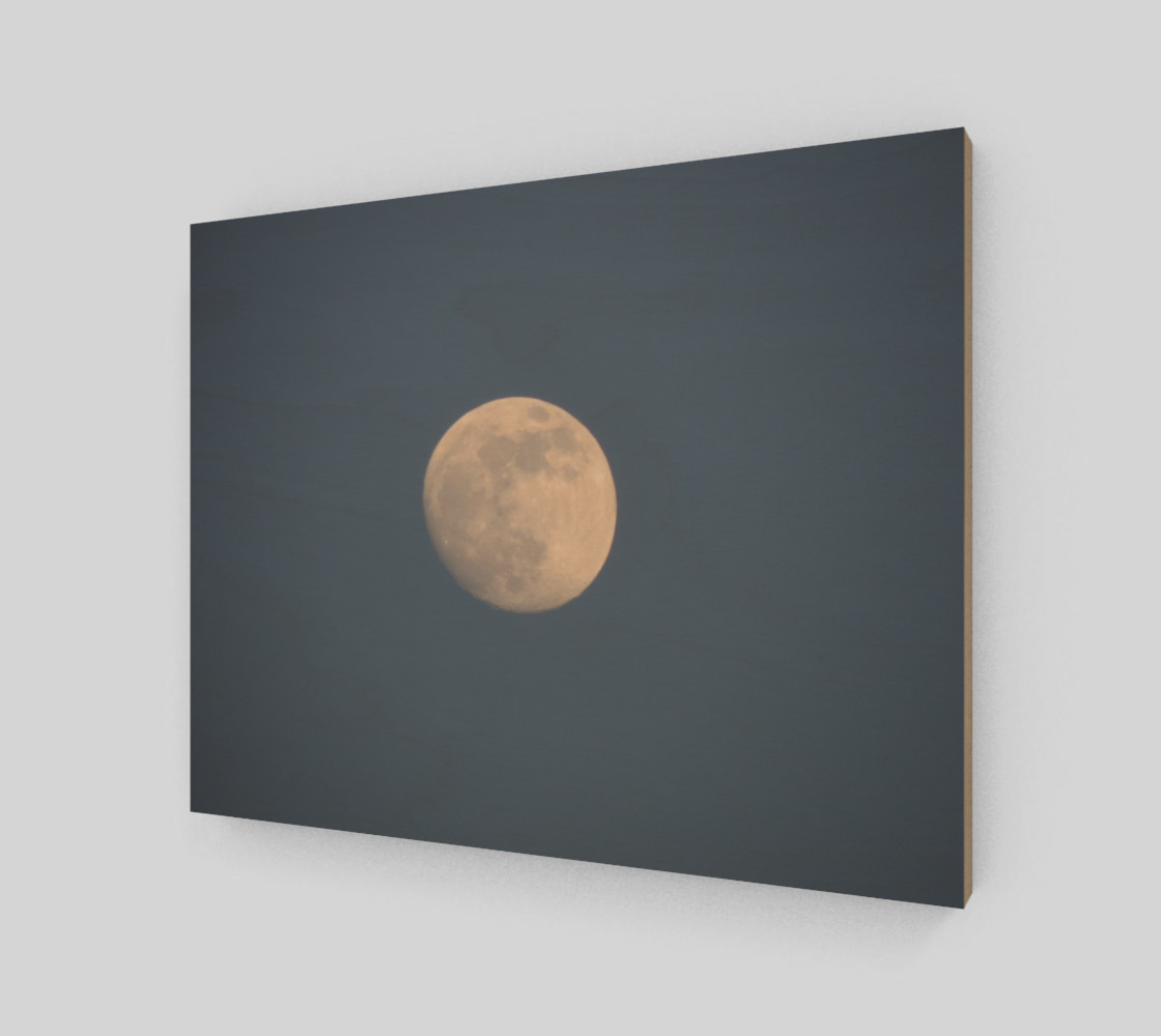 Moon and blue sky preview #2