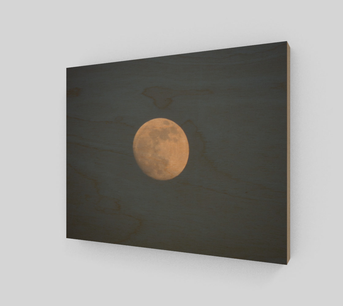 Moon and blue sky Art Print preview #1
