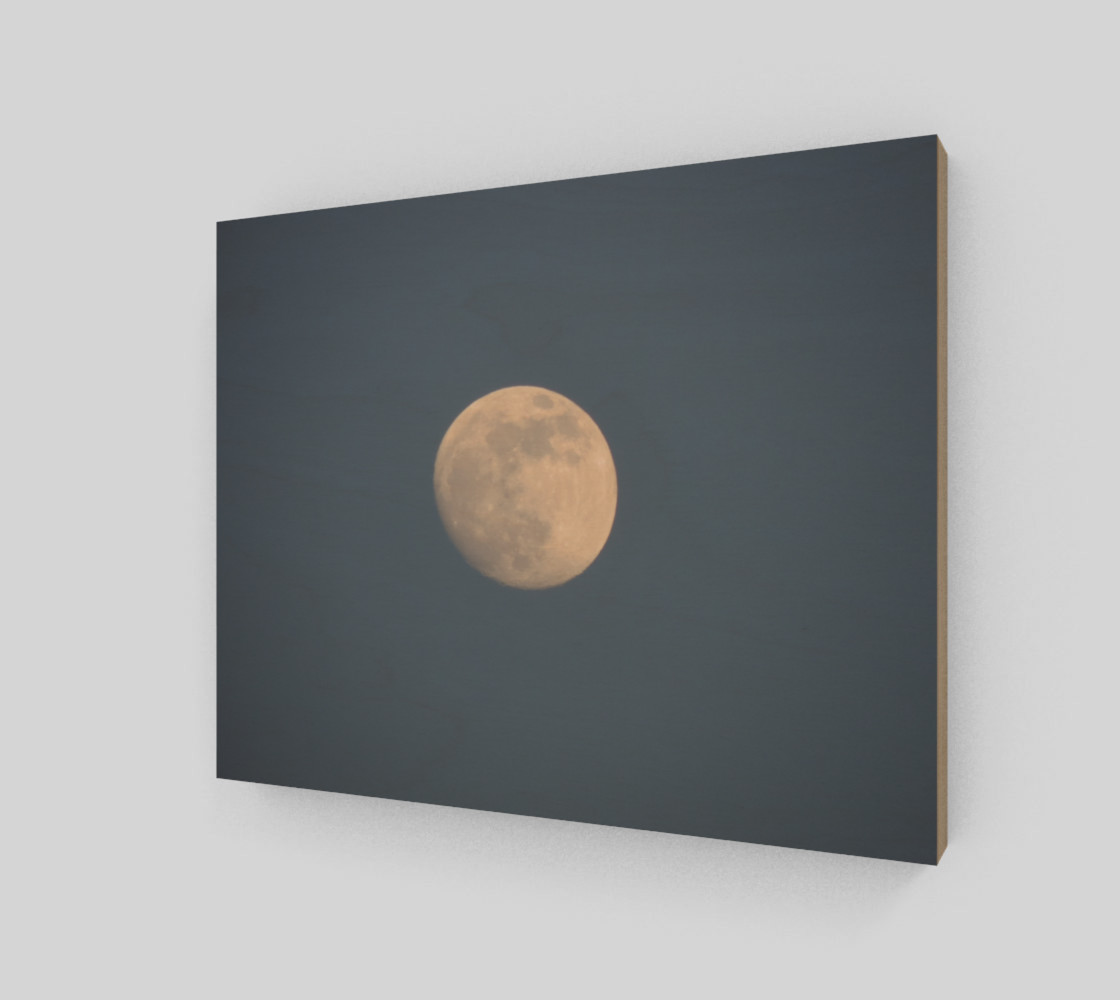 Moon and blue sky Art Print preview #2