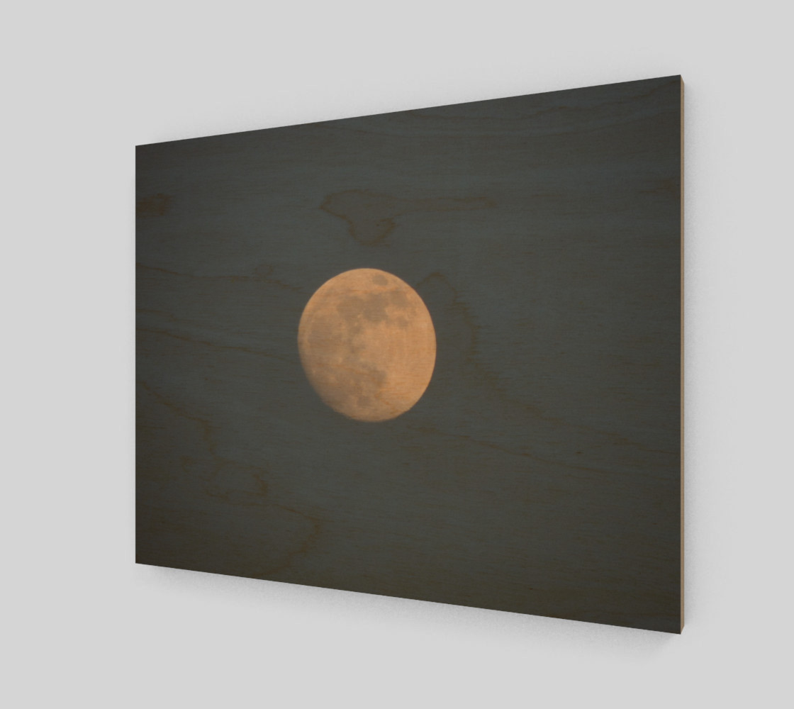 Moon and blue sky Art Print preview #1