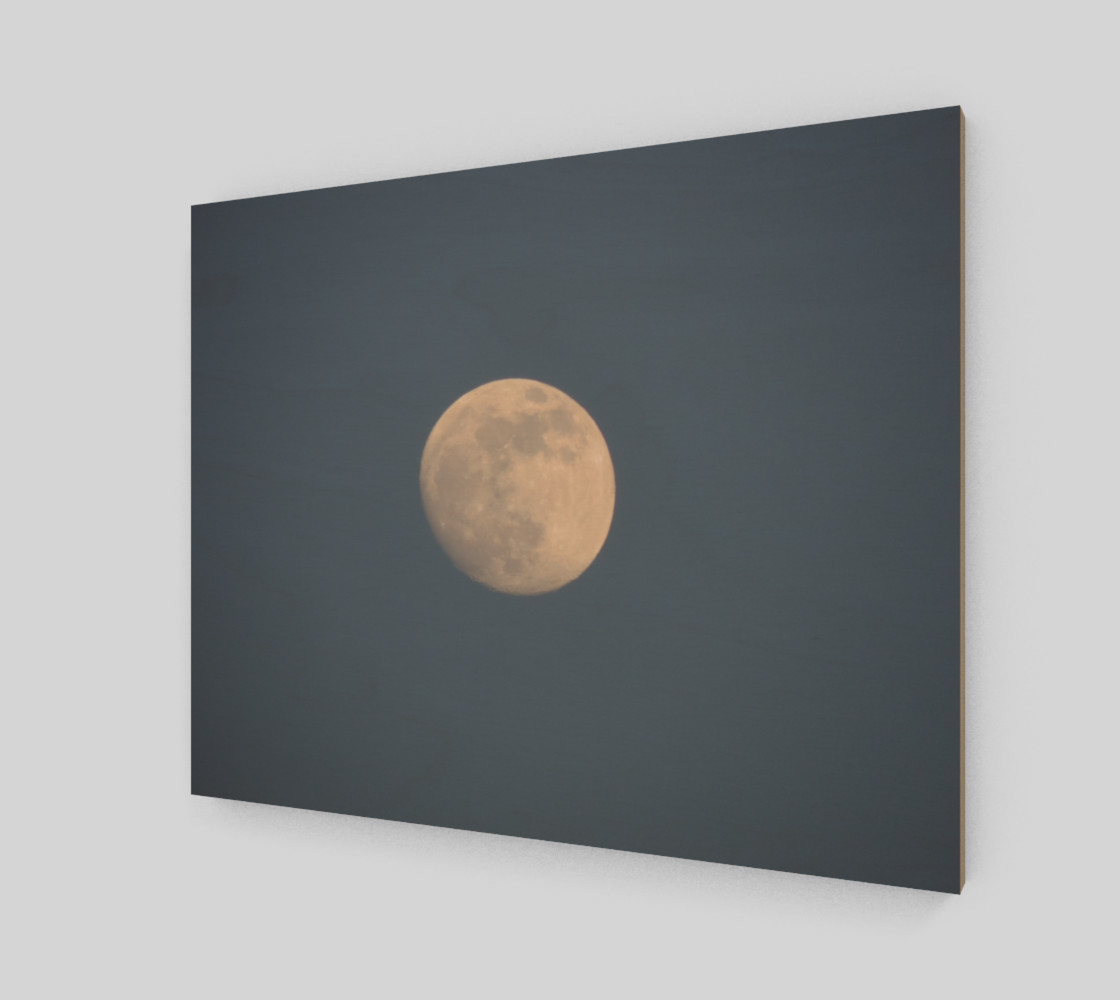 Moon and blue sky Art Print preview #2