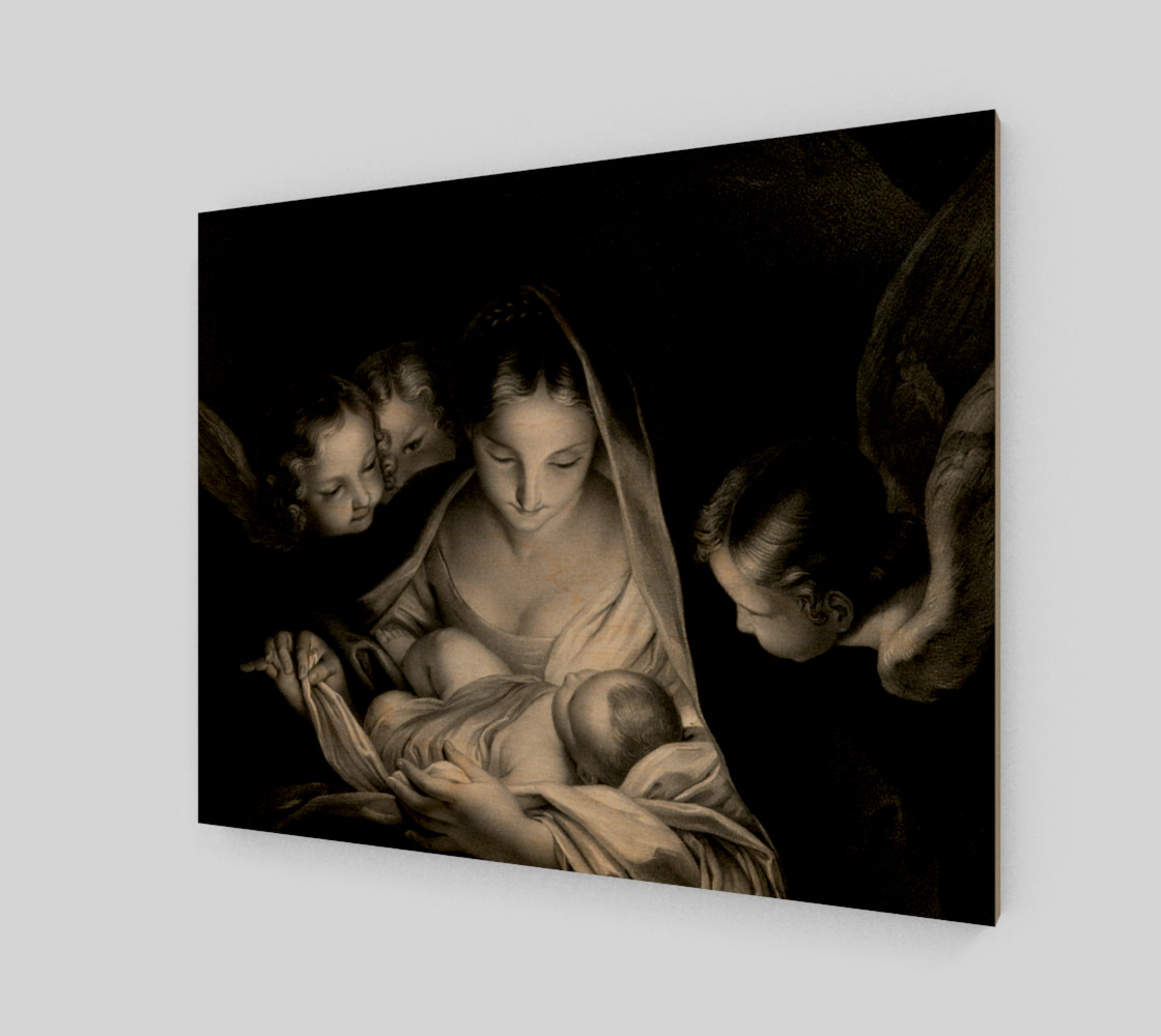 Aperçu de The Nativity, Birth of Jesus, Mother Mary and Angels Credit Wellcome Library London #1