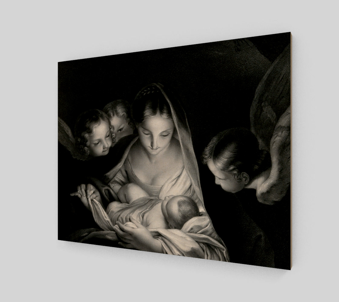 Aperçu de The Nativity, Birth of Jesus, Mother Mary and Angels Credit Wellcome Library London #2
