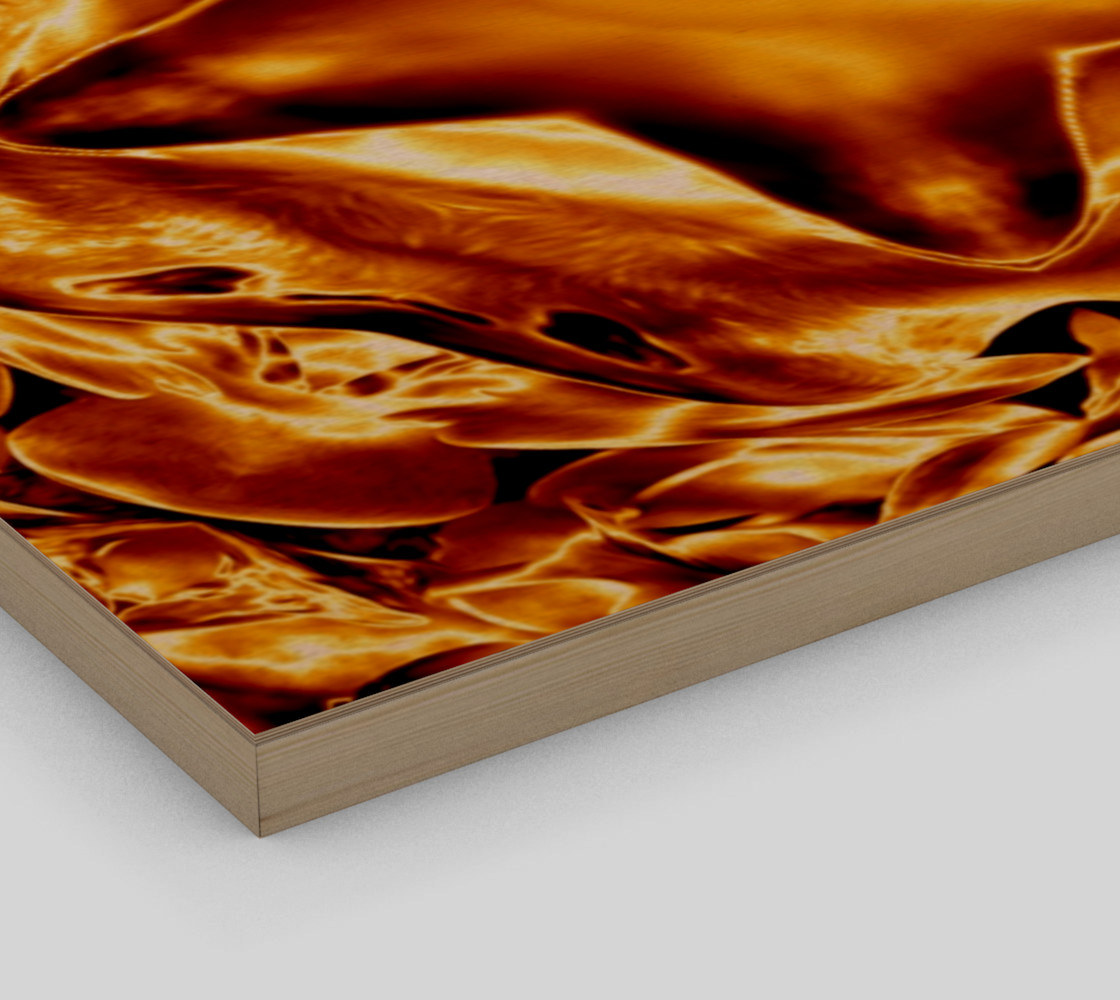 Elegant Shiny Copper Gold Star Wall Art preview #3