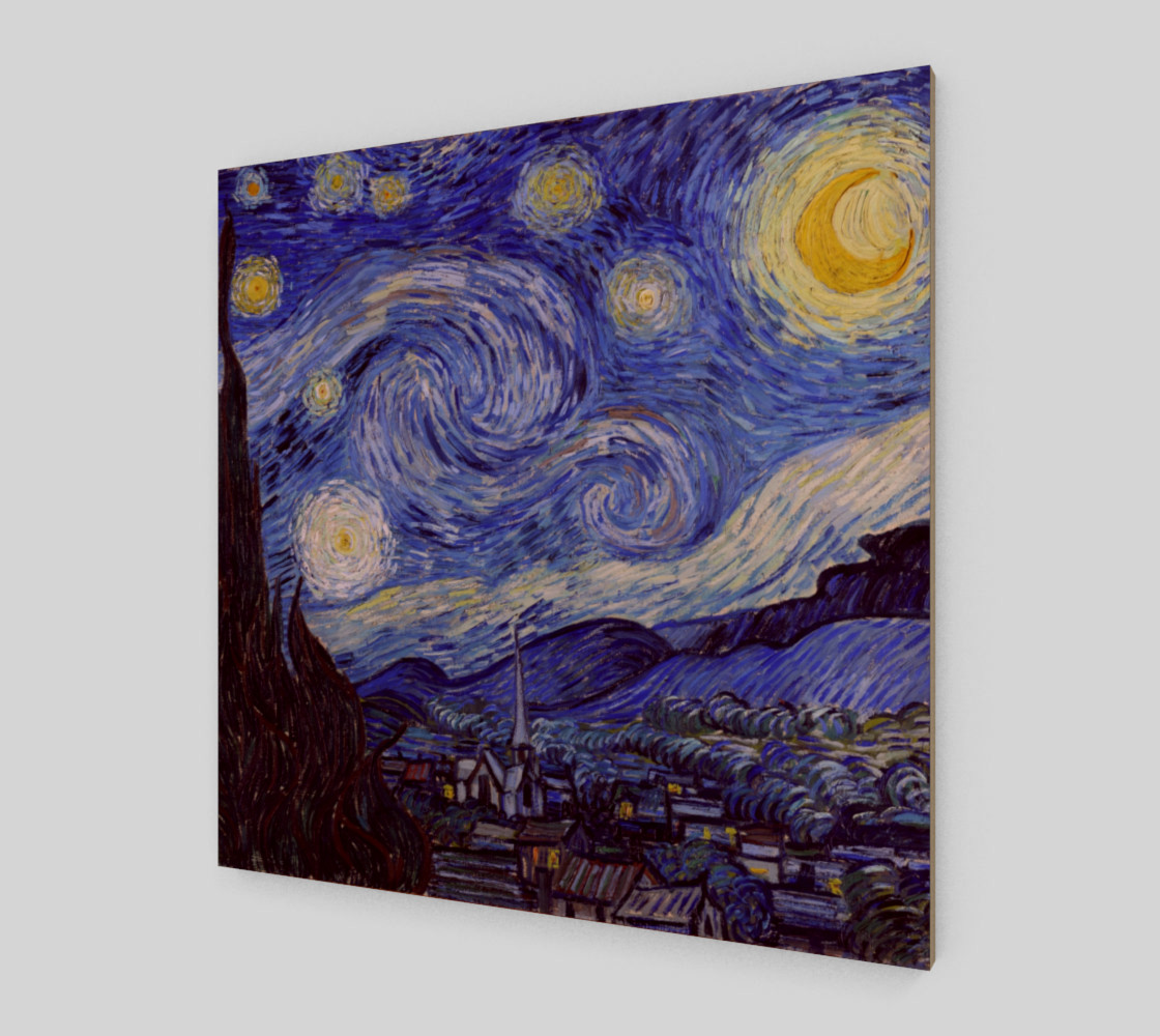 Vincent Van Gogh Starry Night Art Print preview #2