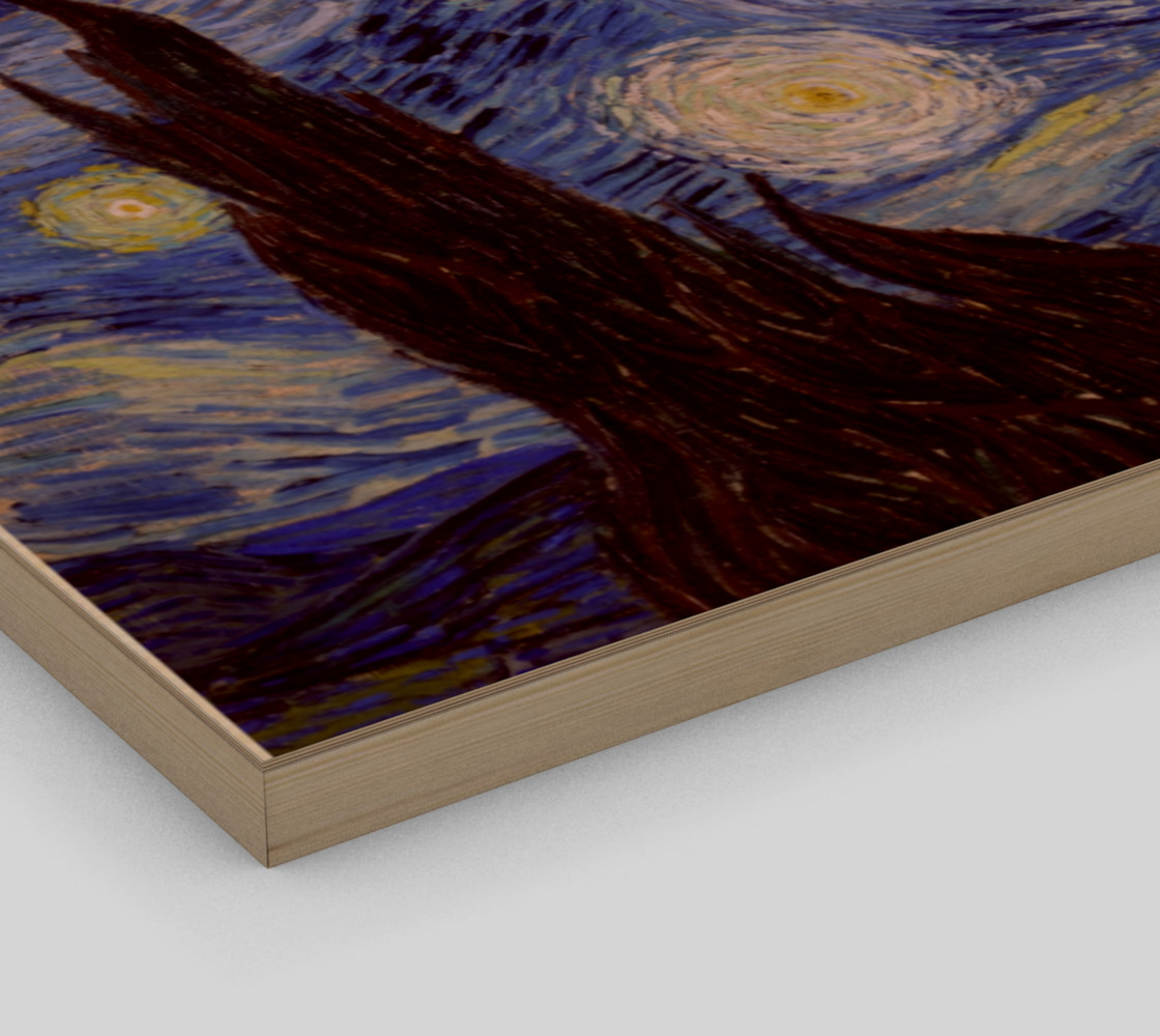 Vincent Van Gogh Starry Night Art Print preview #3