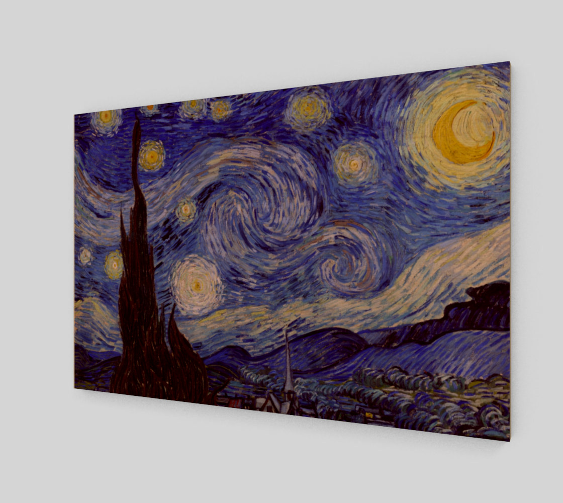 Vincent Van Gogh Starry Night Art Print preview #1