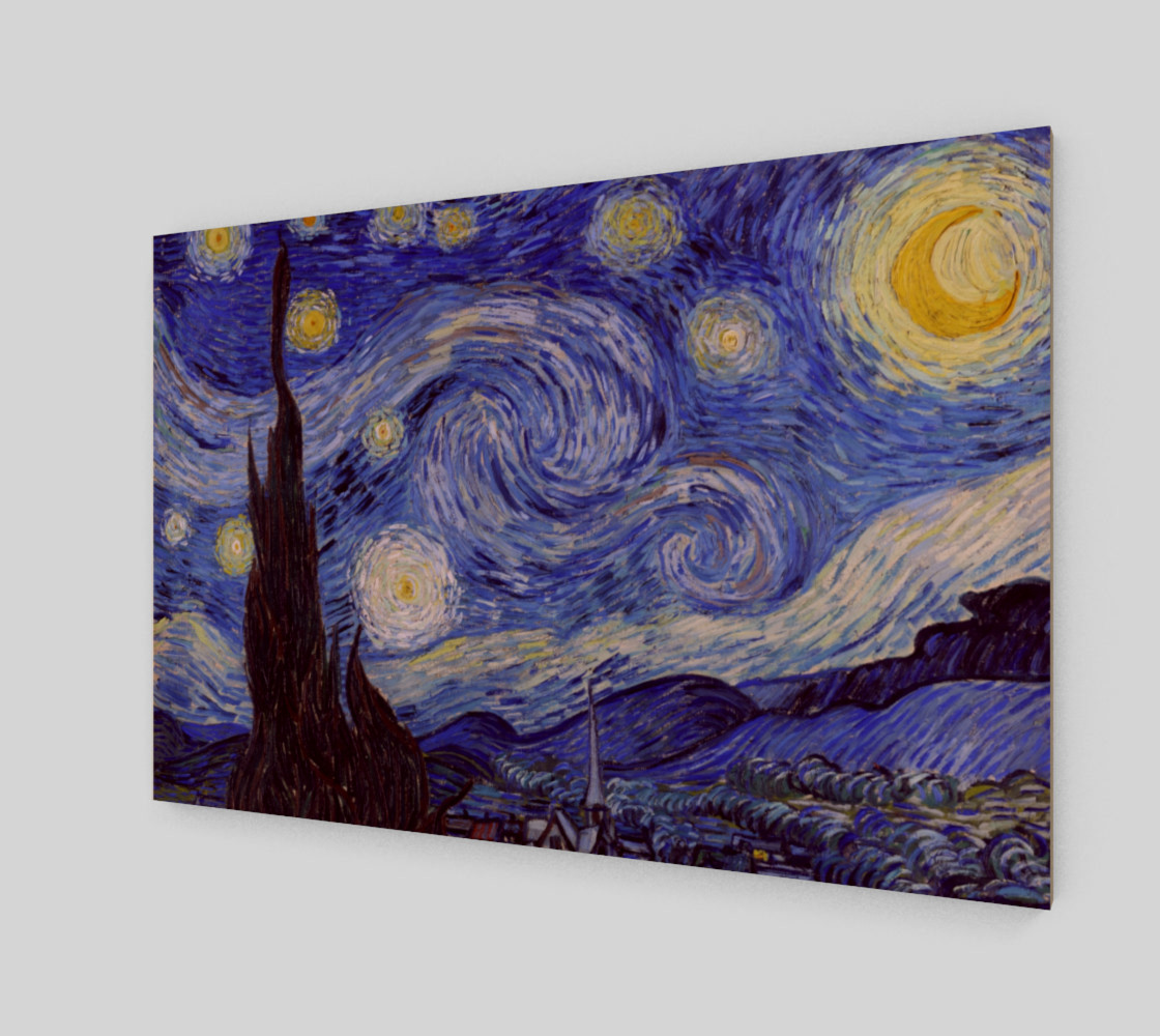 Vincent Van Gogh Starry Night Art Print preview #2