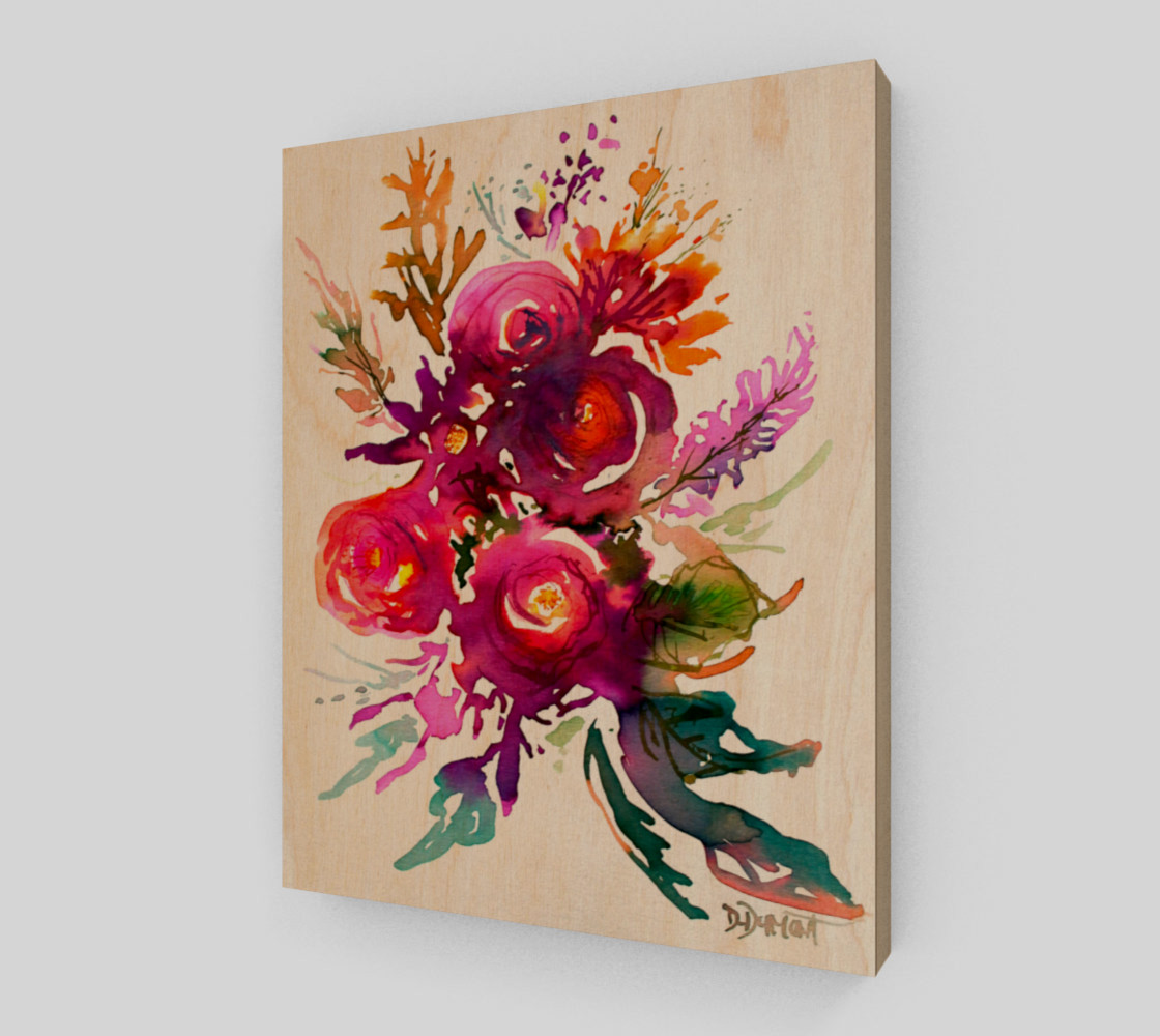 Aperçu de wall-art_Happy Roses #1