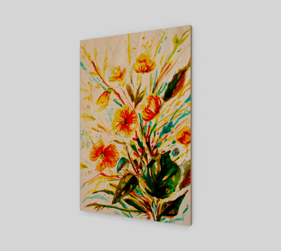 wall_art-Mustard Flowers preview #1