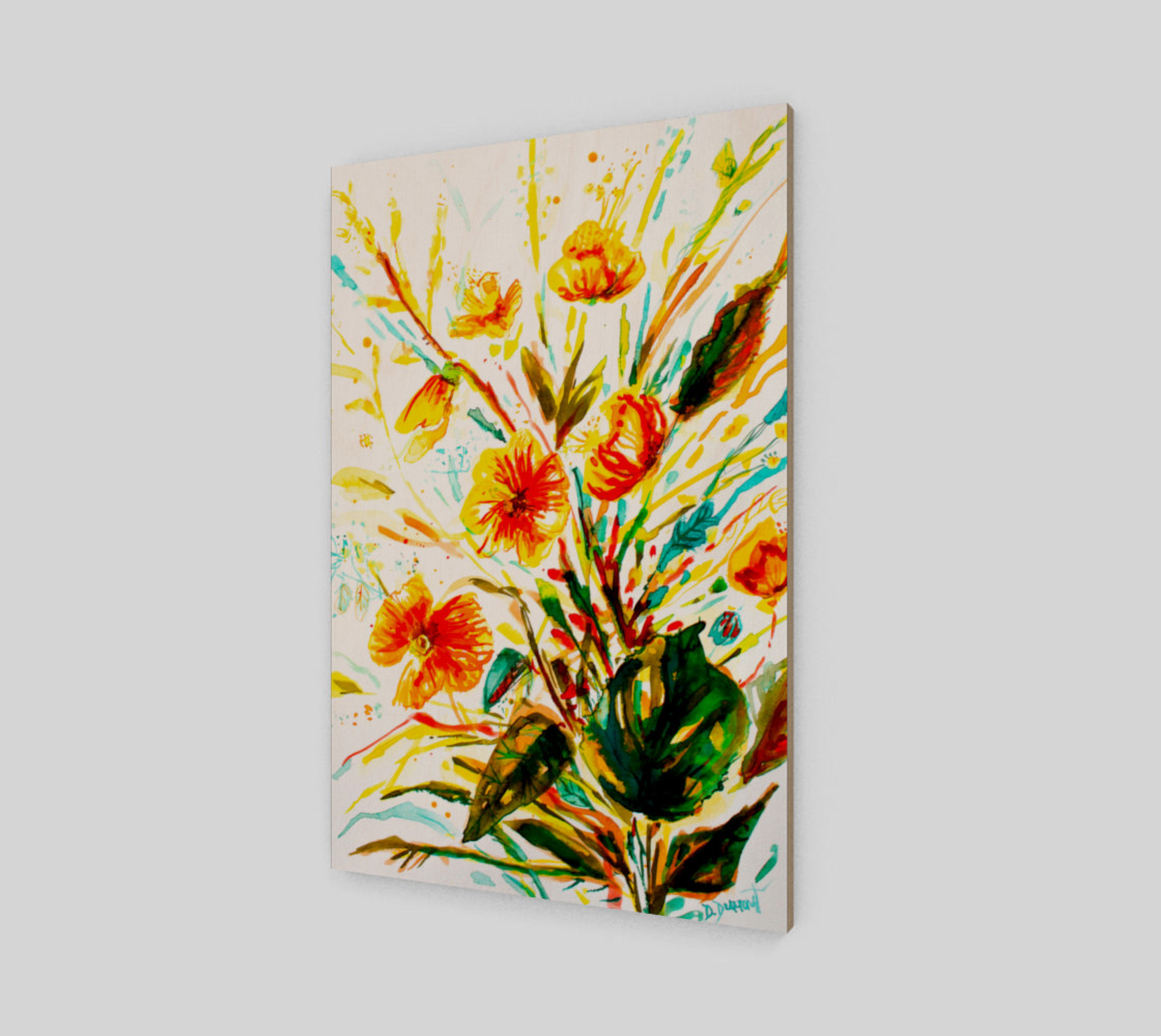 wall_art-Mustard Flowers preview #2