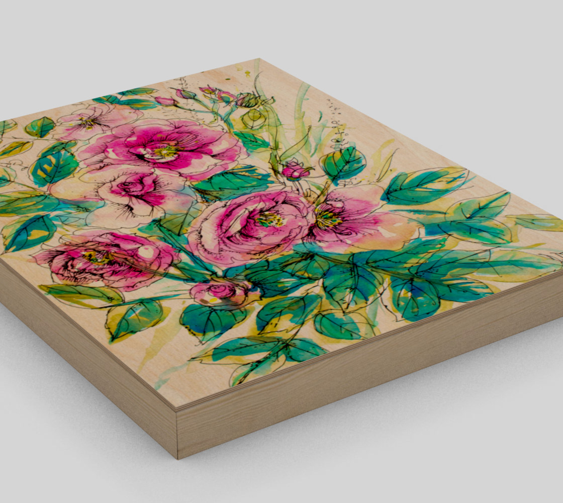 wall-art_Wild Roses for Me preview #3