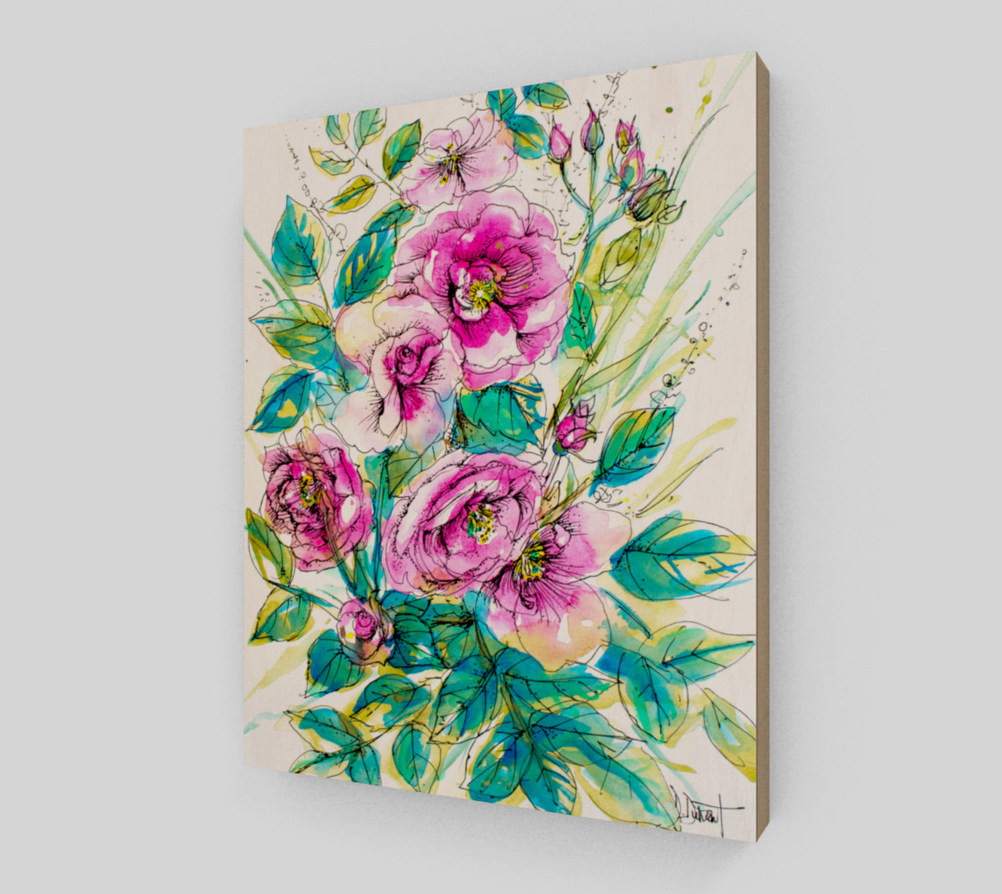 wall-art_Wild Roses for Me preview #2