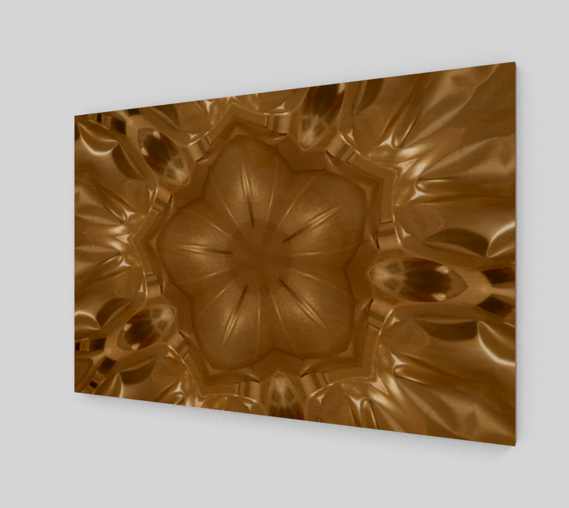 Aperçu de Elegant Gold Brown Shimmering Star #1
