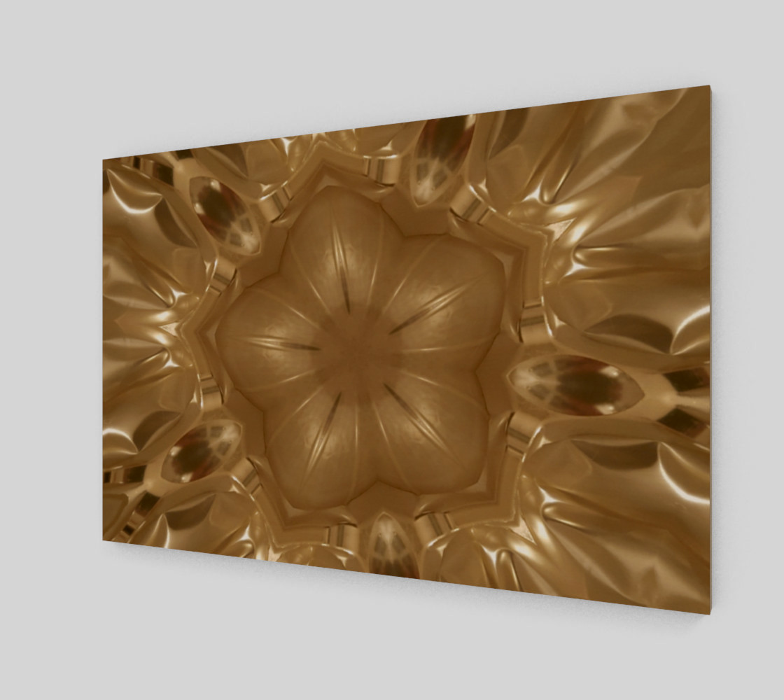 Aperçu de Elegant Gold Brown Shimmering Star #2