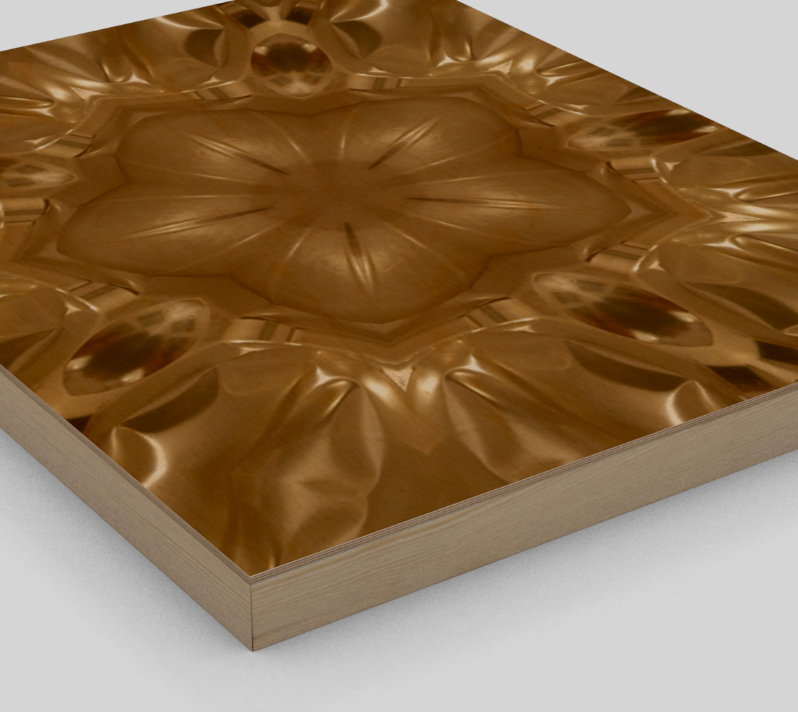 Aperçu de Elegant Gold Brown Shimmering Star #3