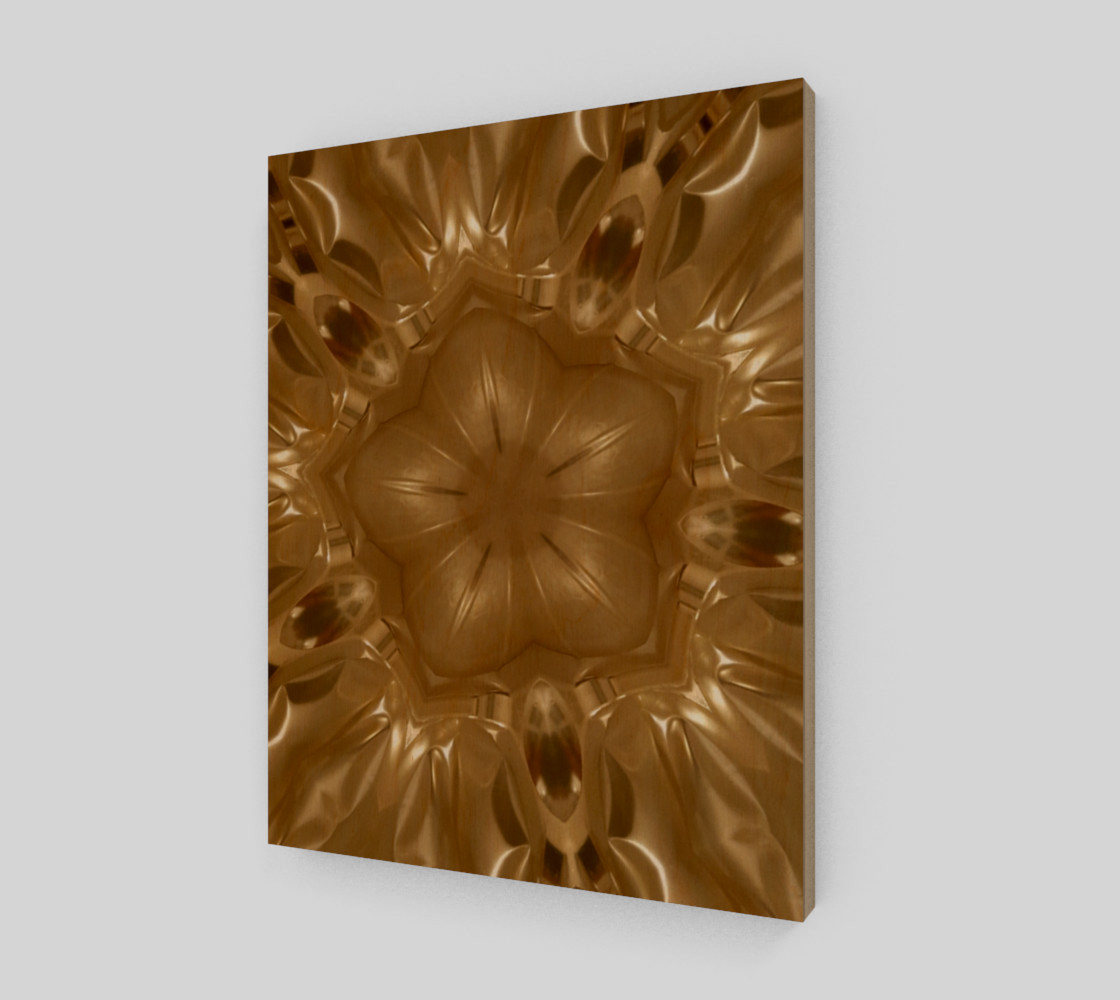 Aperçu de Elegant Gold Brown Shimmering Star #1