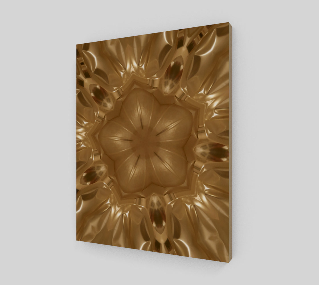 Aperçu de Elegant Gold Brown Shimmering Star #2
