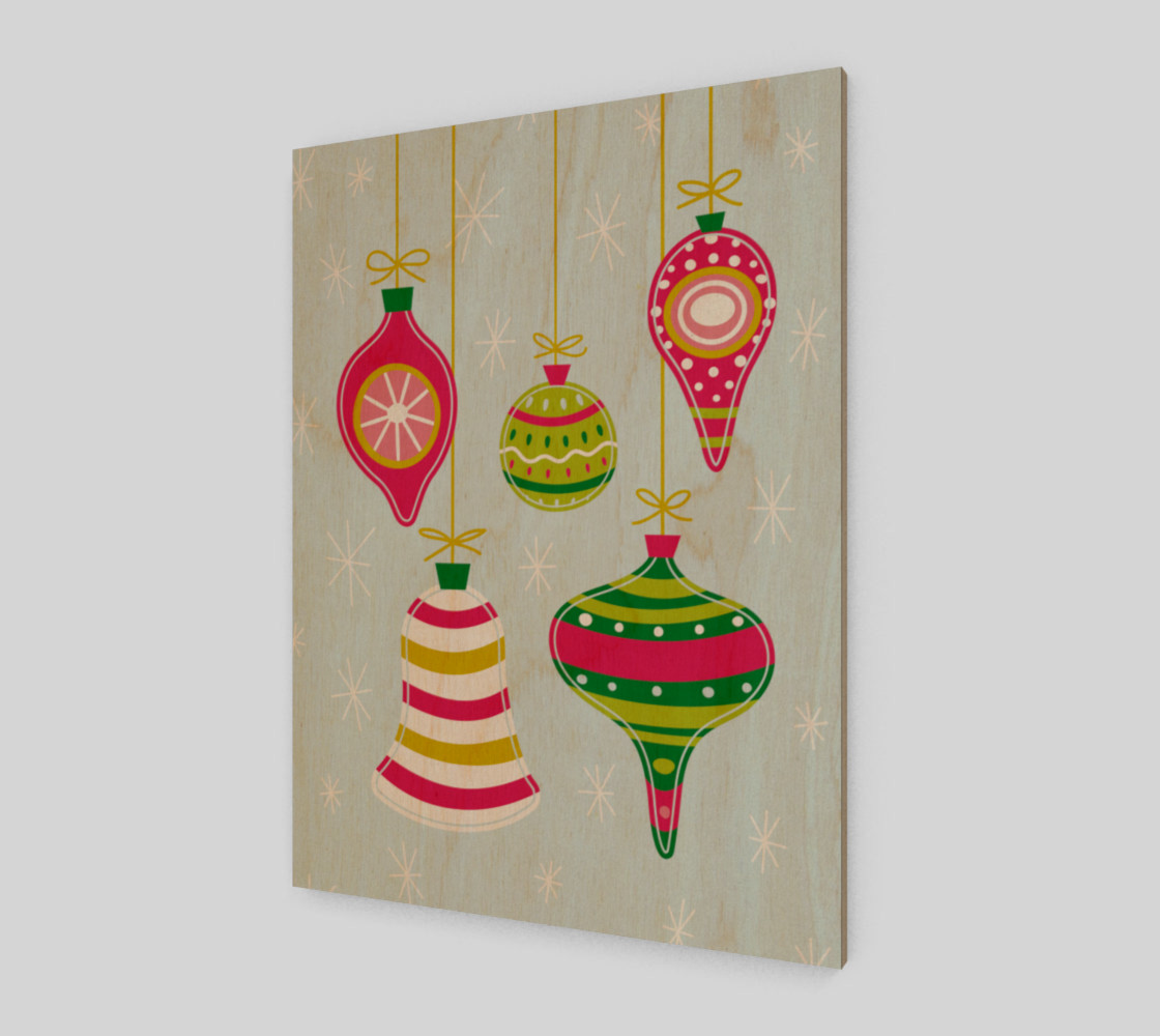 Vintage Christmas Ornaments preview #1