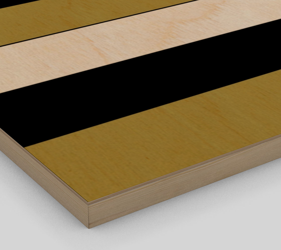 Elegant Black White Brown Gold Stripes Pattern preview #3