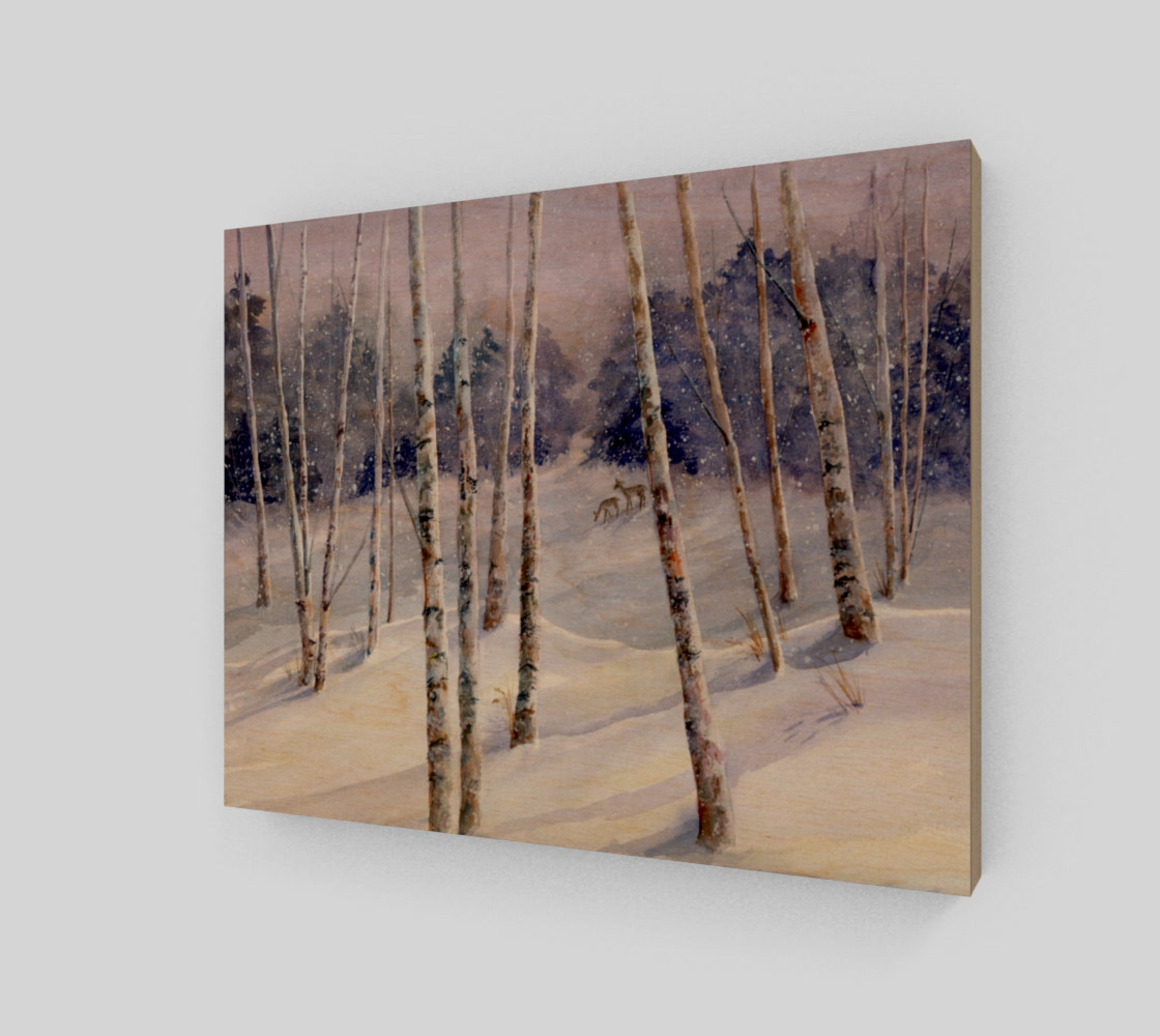 Deer in Woods preview #1