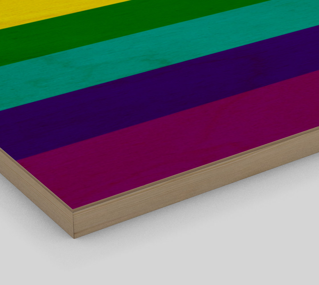 Rainbow Flag Original 8 Stripes Pattern LGBT Pride preview #3