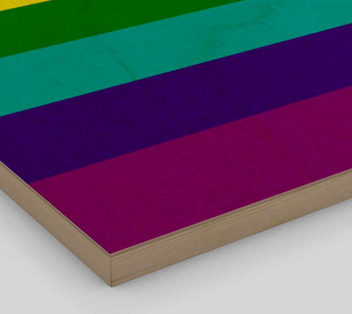 Rainbow Flag Original 8 Stripes Pattern LGBT Pride preview #3