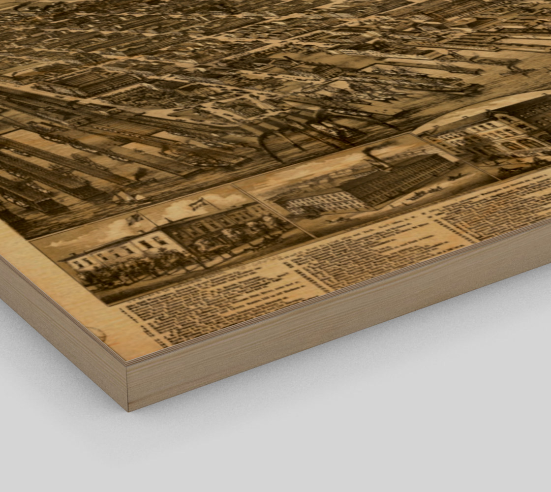 Aperçu de Hoboken, NJ Vintage Map #3