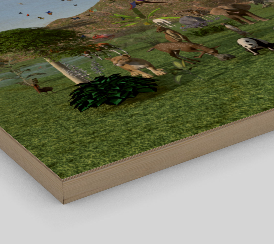 An exotic wild animal scene preview #3
