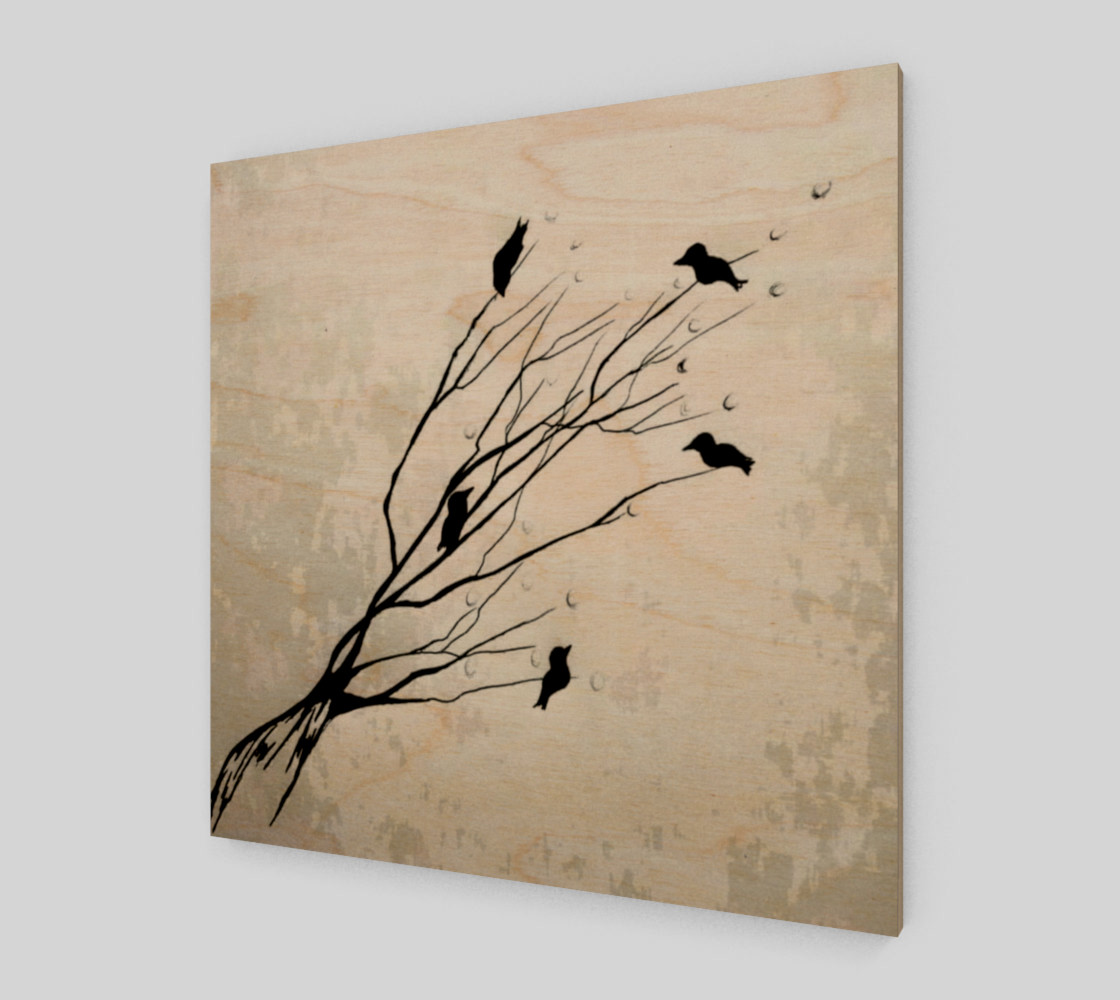 Birds on a branch preview #1