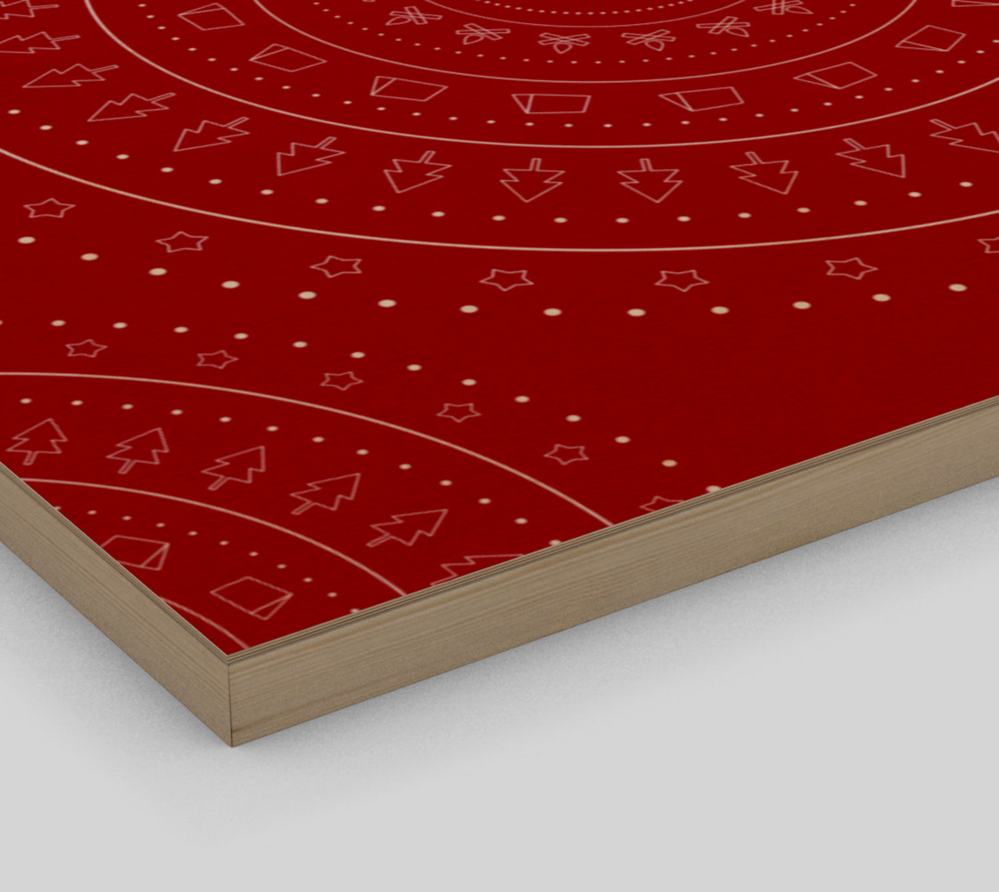 christmas geometric objects preview #3