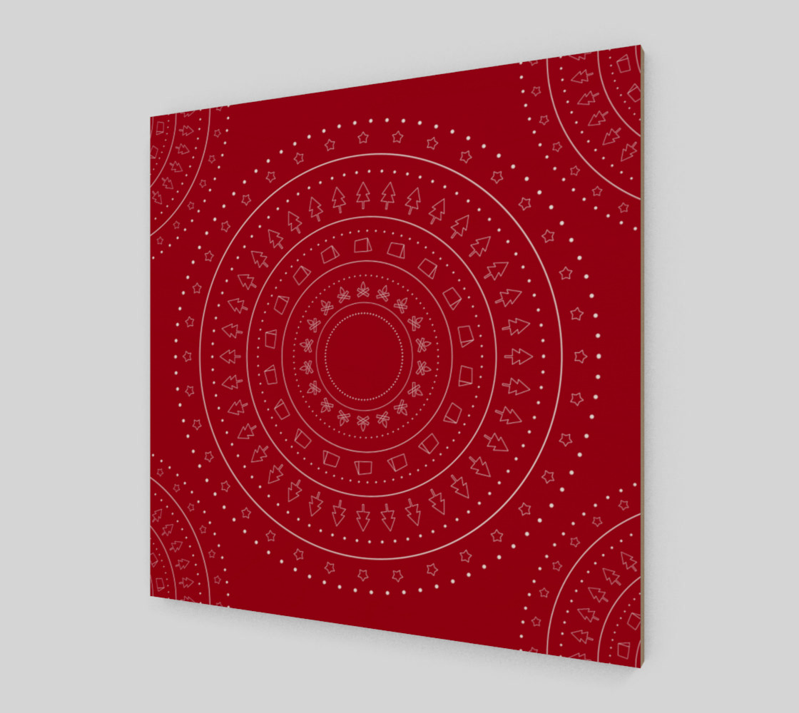 christmas geometric objects preview #2
