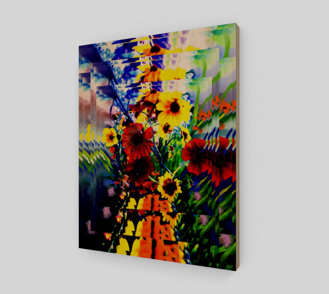 Bright Patch of Flowers Layered preview #1
