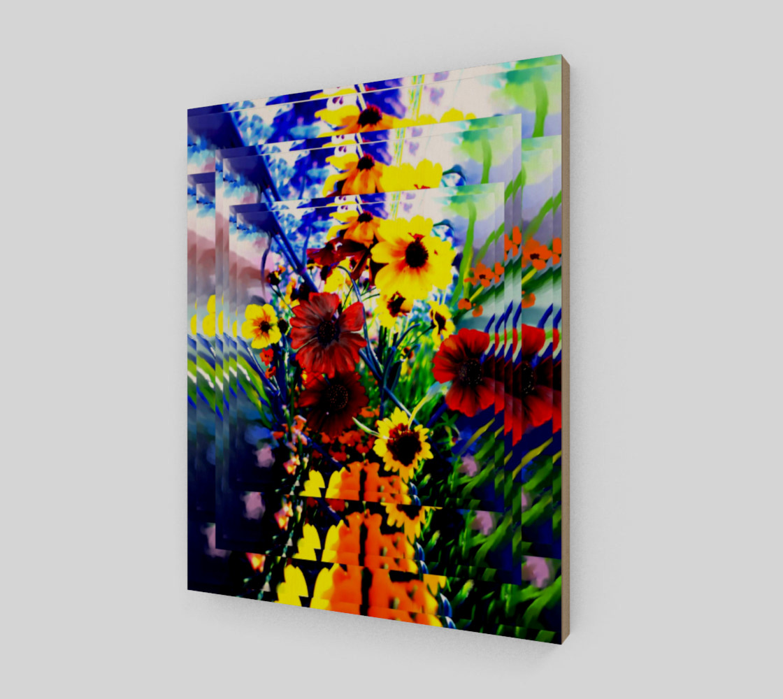 Bright Patch of Flowers Layered preview #2