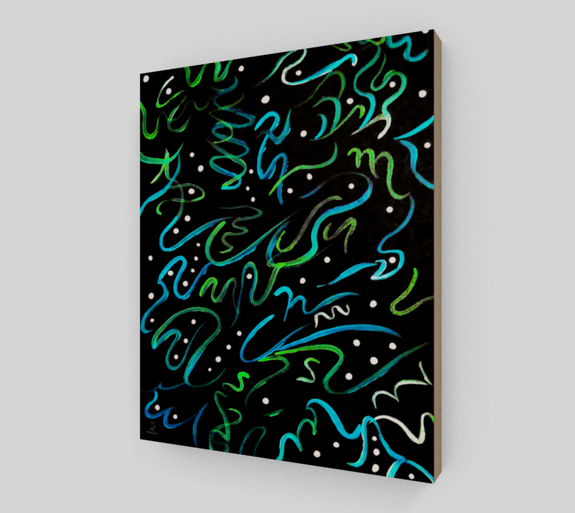 Ectoplasmic Doodles Modern Art by Tabz Jones preview #2
