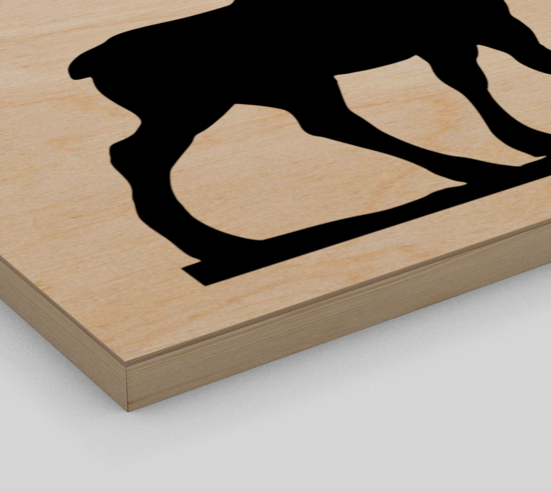 Wild at Heart-Moose Wall Art preview #3