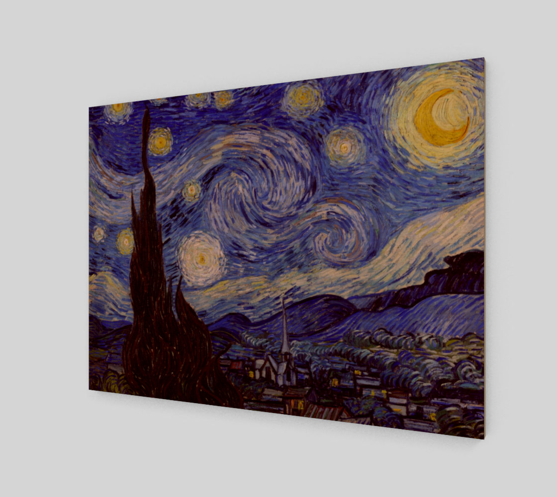 Vincent Van Gogh Starry Night Wall Art preview #1