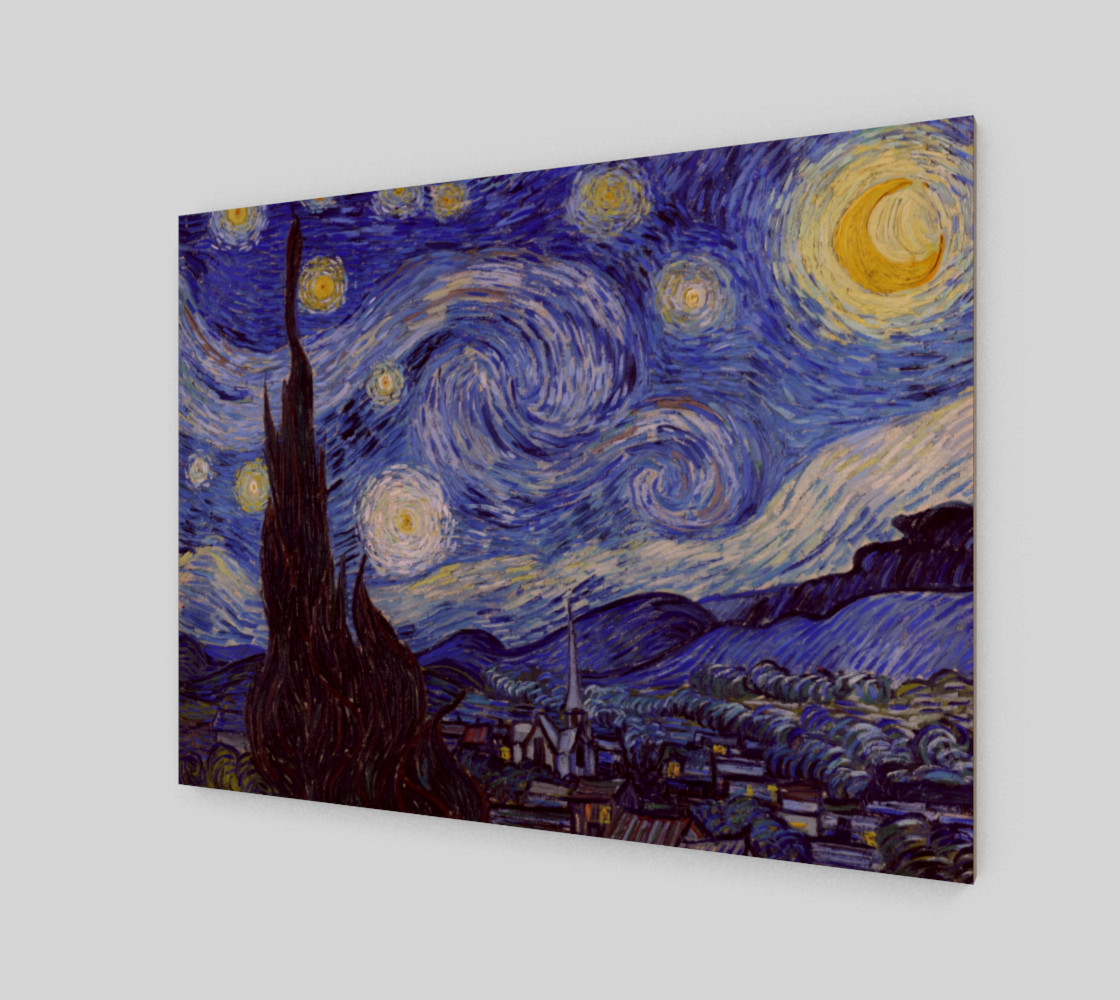 Vincent Van Gogh Starry Night Wall Art preview #2