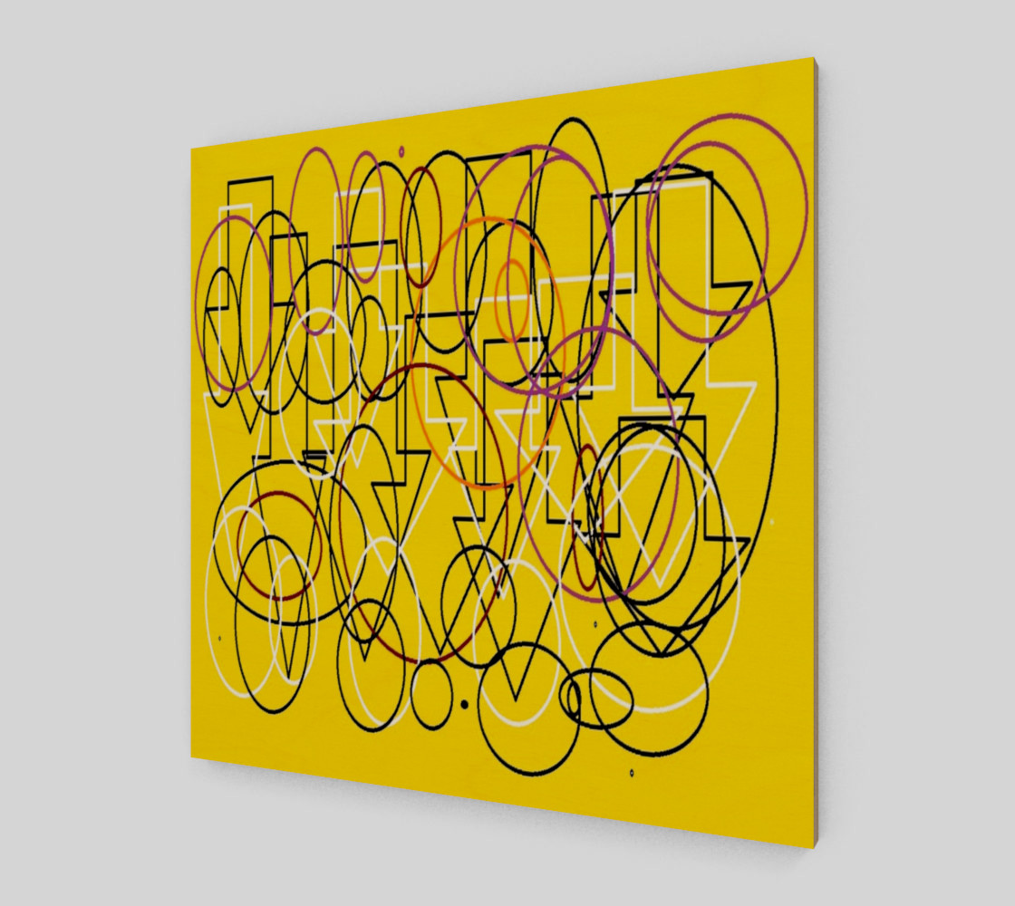 Geometric yellow preview #2