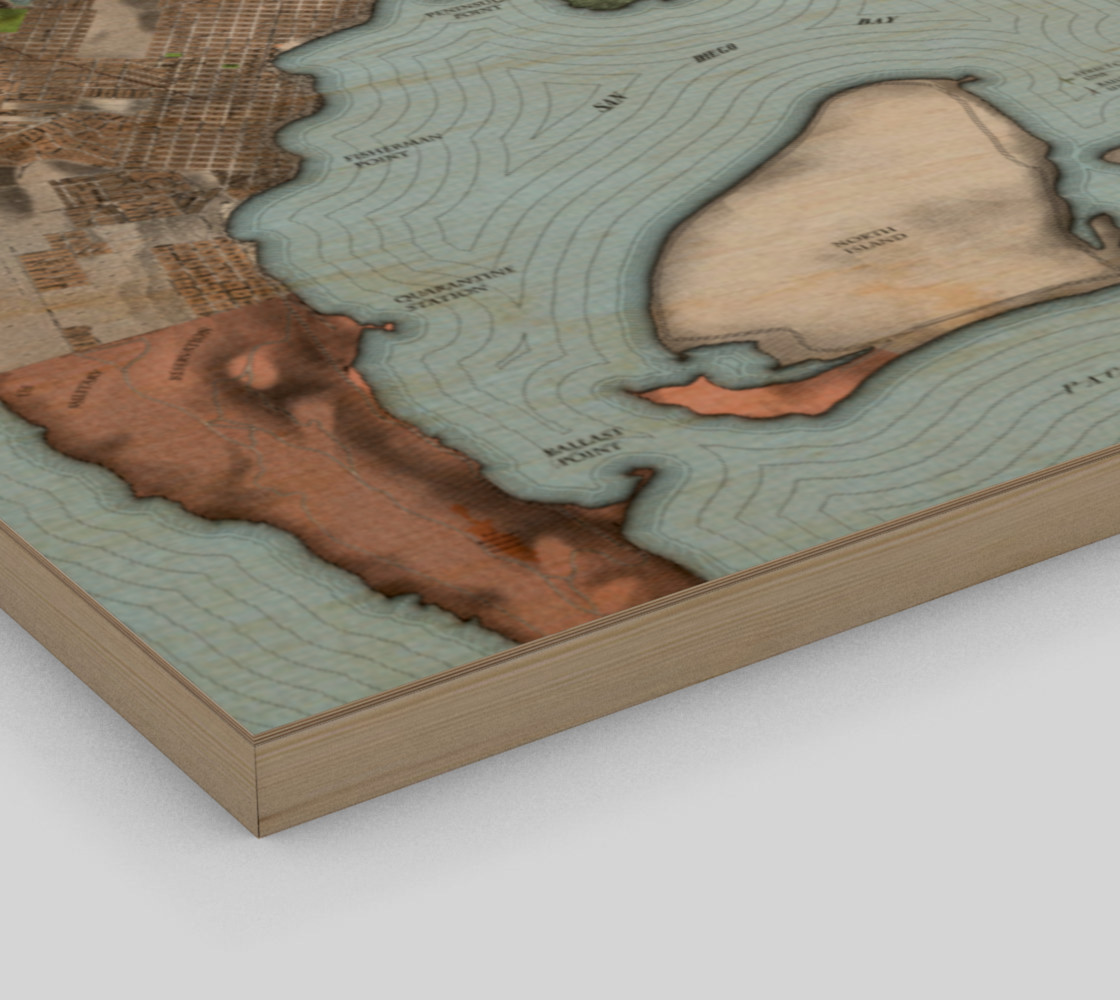 Historical Map of San Diego California preview #3