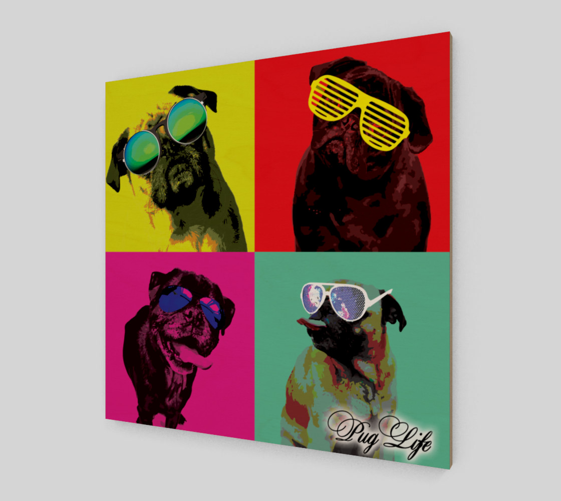 It's a Pug Life WallArt preview #2