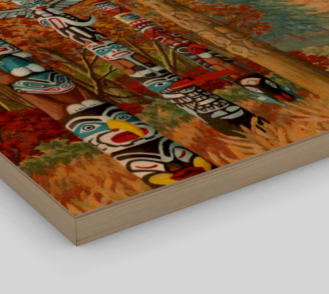 Vancouver Canada Landscape Painting - Two Worlds Collide preview #3