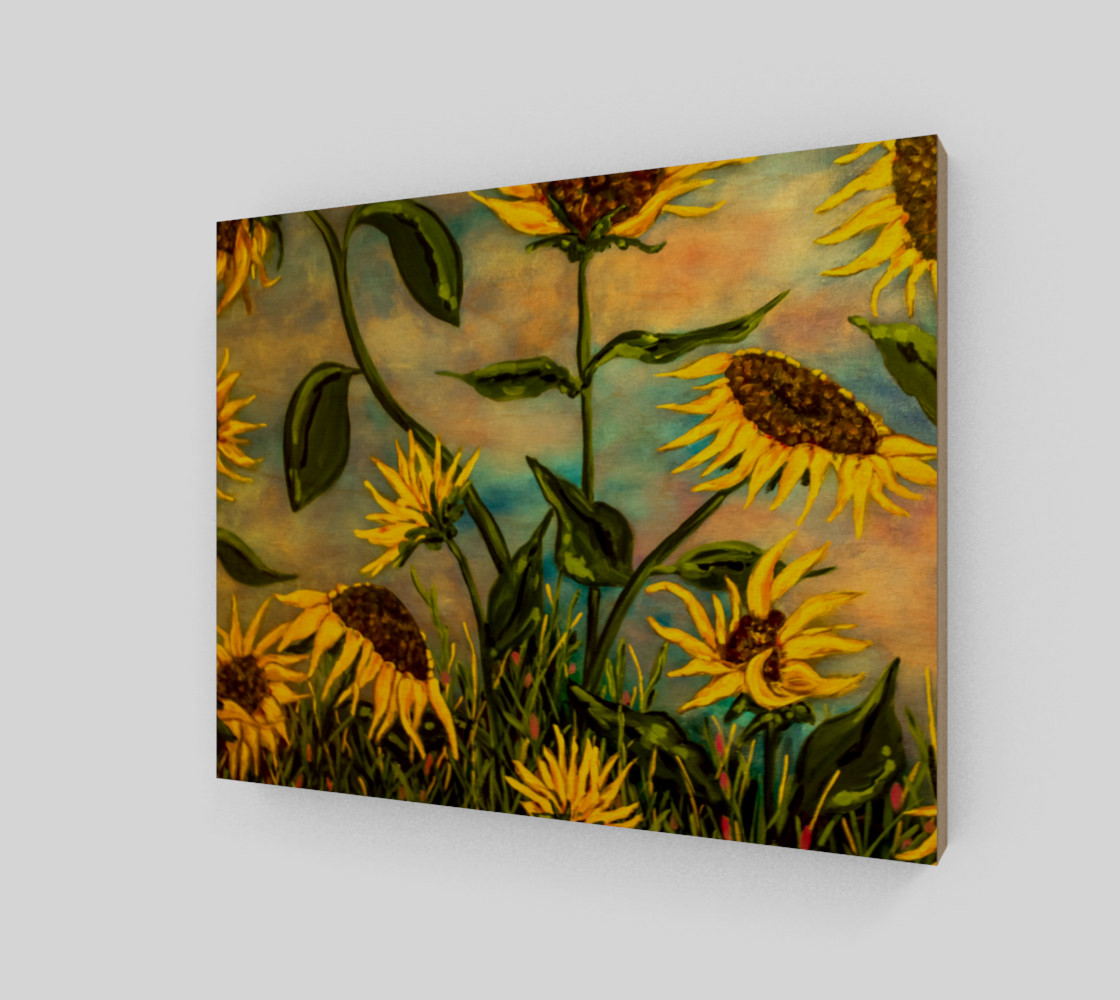 Sunflowers 8 x 10 preview #1
