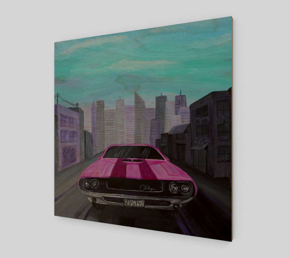 Aperçu de Dodge Challenger Wall Art #1