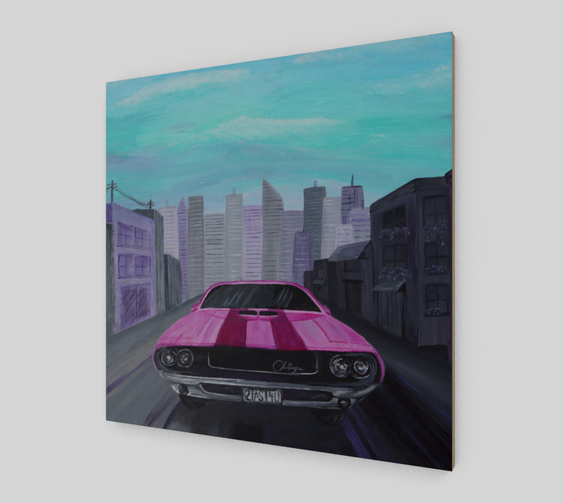 Aperçu de Dodge Challenger Wall Art #2