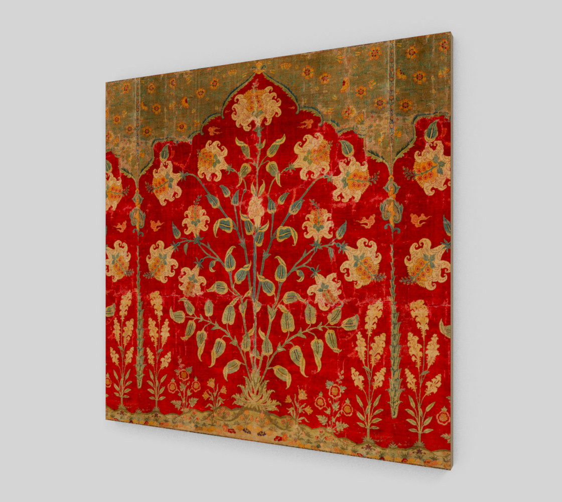 Aperçu de Boho Magic Carpet - Red - Wall Art #1